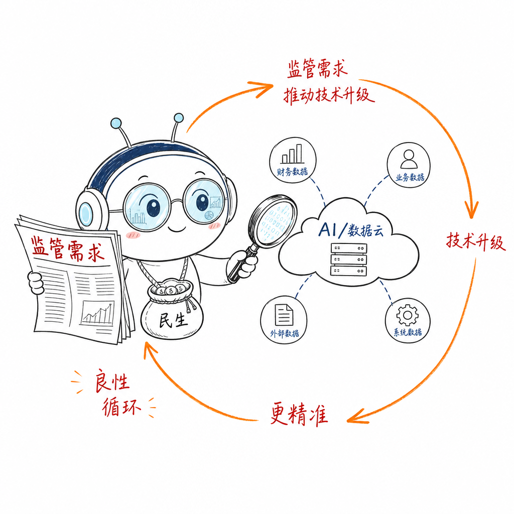 数智化与穿透式监管的良性循环